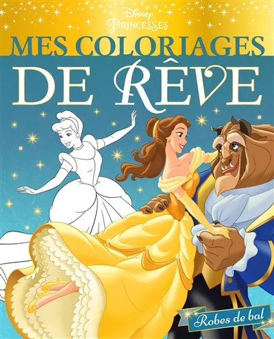 Robes de bal : mes coloriages de rêve