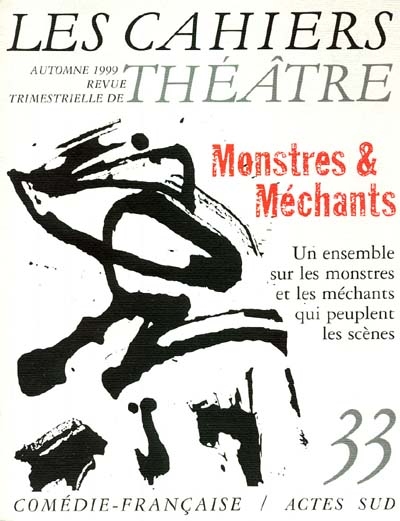 Cahiers de la Comédie-Française (Les), n° 33