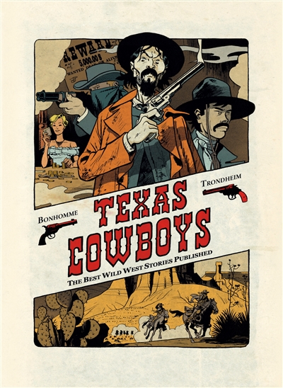 Texas cowboys : the best wild west stories published. Vol. 1