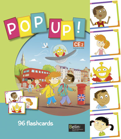 Pop up ! CE2 : 96 flashcards