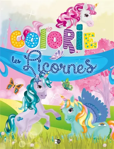 Colorie les licornes