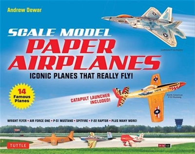 Scale Model Paper Airplane Kit