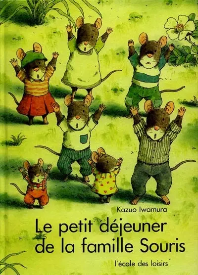 Le petit déjeuner de la famille Souris