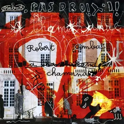 Robert Combas, pas droit ! meubles de circonstance complètement déjantés