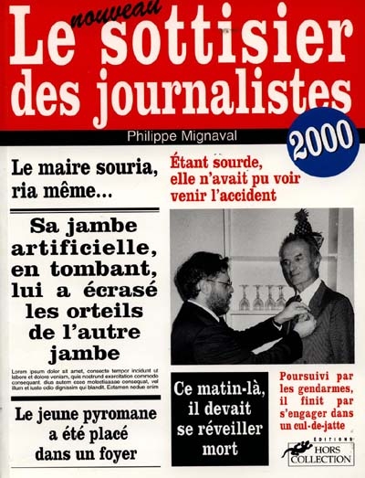 Le sottisier des journalistes 2000
