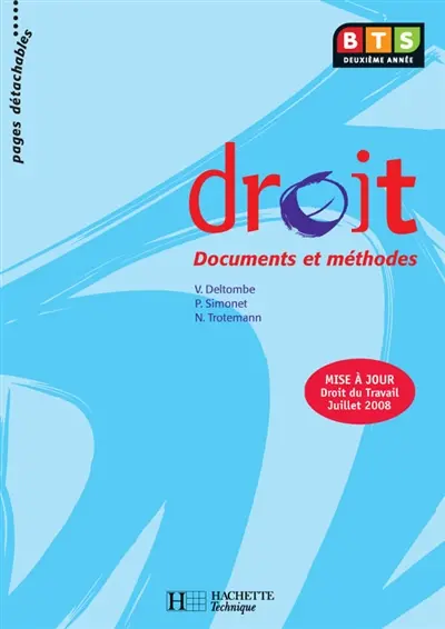 Droit BTS 2e année