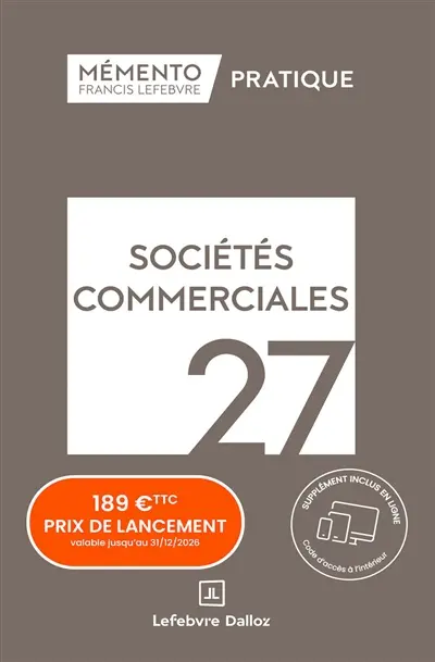 Sociétés commerciales 2027