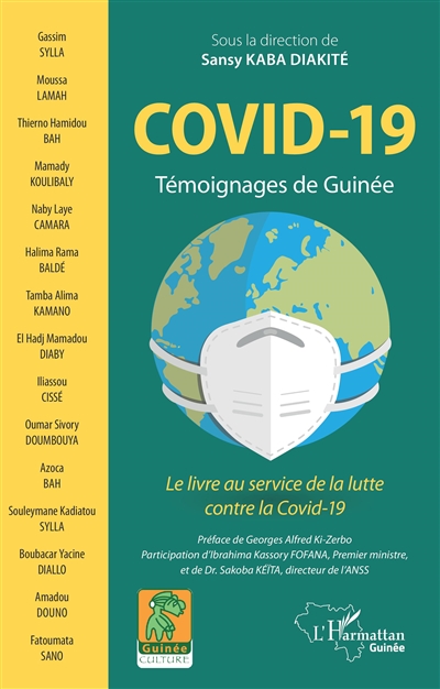 Covid-19 : témoignages de Guinée : le livre au service de la lutte contre la Covid-19