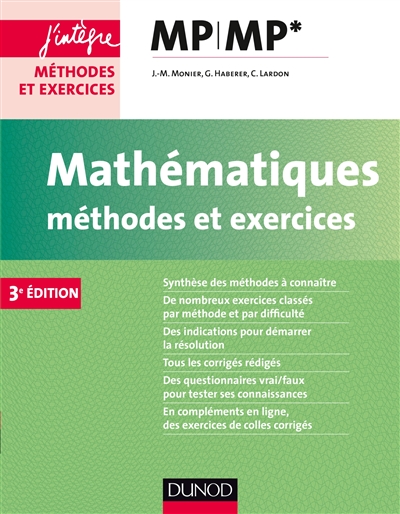 Mathématiques, méthodes et exercices MP, MP*