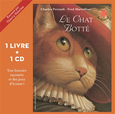 Le chat botté : 1 livre + 1 CD
