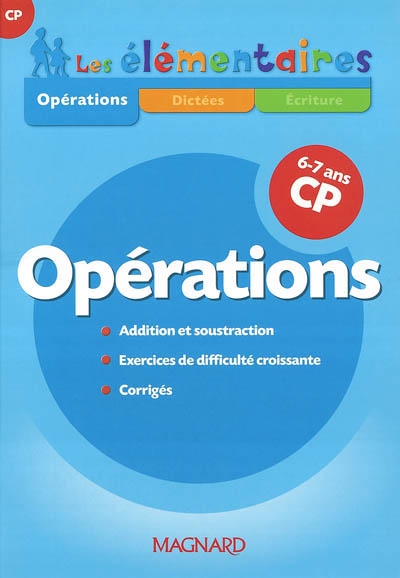 Opérations CP, 6-7 ans