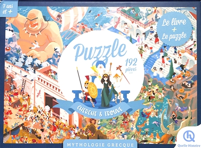 Mythologie grecque : puzzle cherche & trouve : 192 pièces