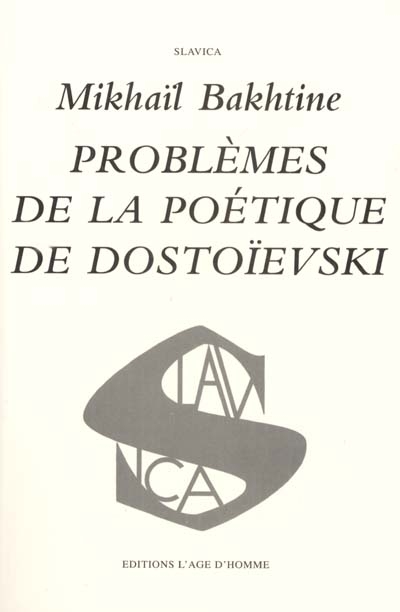 Problèmes de la poétique de Dostoïevski