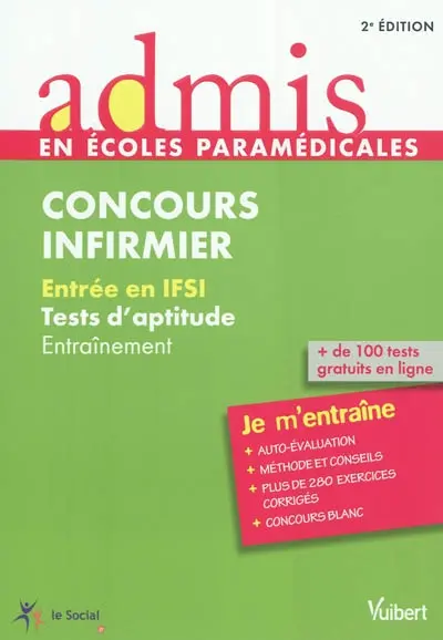 Concours infirmier : entrée en IFSI, tests d'aptitude