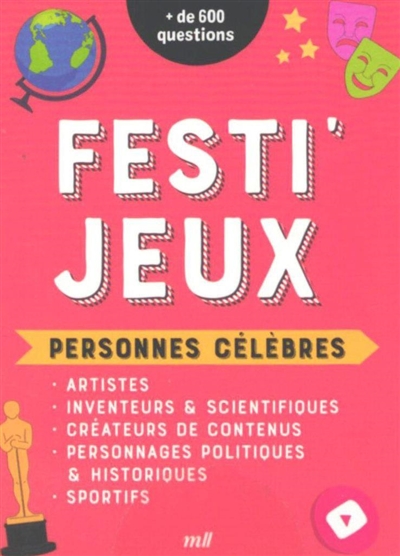 Personnes célèbres : artistes, inventeurs & scientifiques, créateurs de contenus, personnages politiques & historiques, sportifs
