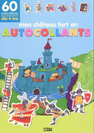 Mon château fort en autocollants