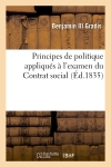 Principes de politique...