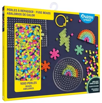 Perles à repasser : Brillent dans le noir !