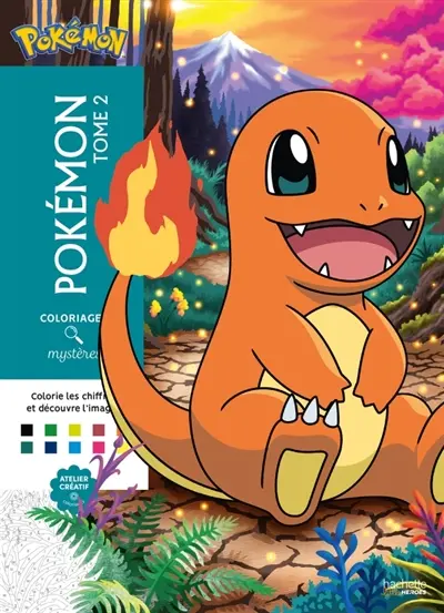 Coloriages Mystères : Pokémon Tome 2