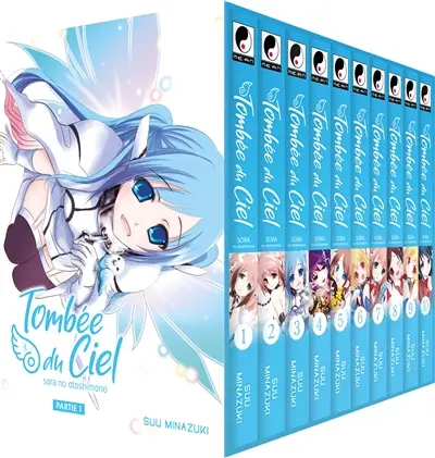 Tombée du ciel : sora no otoshimono : coffret partie 1 (tomes 1 à 10)