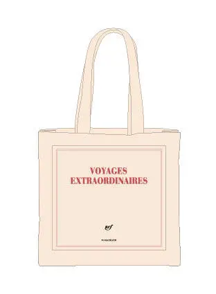 Voyages extraordinaires : sac tissu