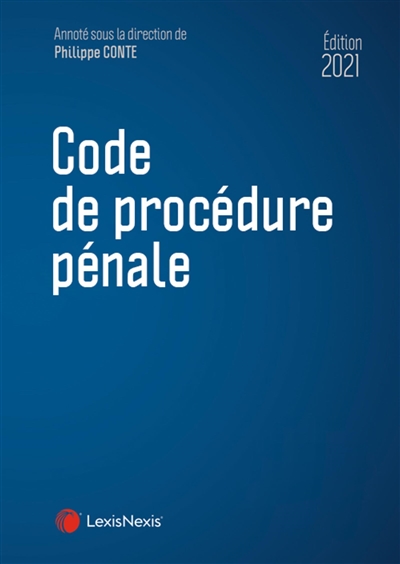 Code de procédure pénale 2021