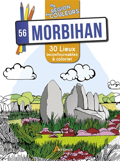 Morbihan, 56 : 30 lieux incontournables à colorier