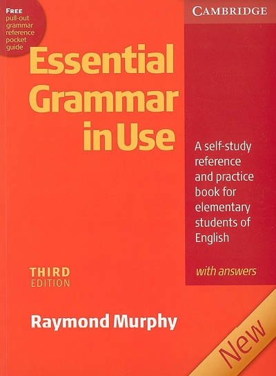 Essential grammar in use : a self-study reference and pratice book for elementary students of English, with answers