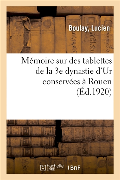 Mémoire sur des tablettes...