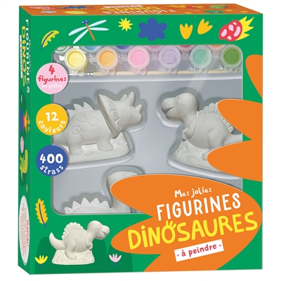 Mes jolies figurines dinosaures à peindre