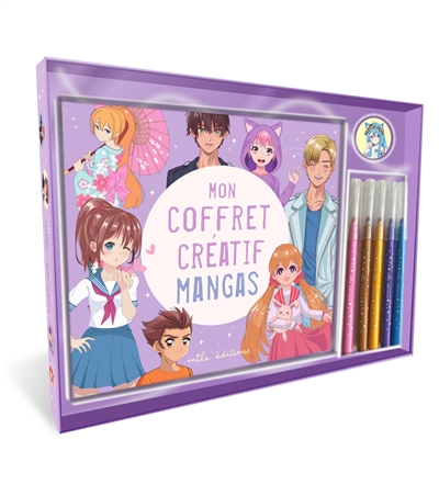 Mon coffret créatif mangas