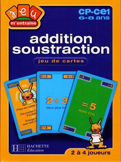 Addition, soustraction, CP-CE1, 6-8 ans