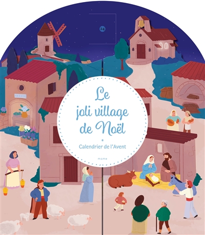 Le joli village de Noël : calendrier de l'Avent