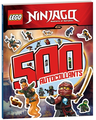 Lego Ninjago, masters of Spinjitzu : 500 autocollants