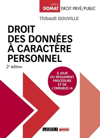 Droit des données à caractère personnel Droit des données à caractère personnel