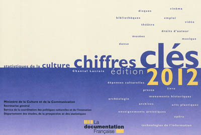Chiffres clés 2012 : statistiques de la culture