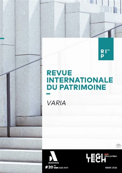 Revue internationale du...