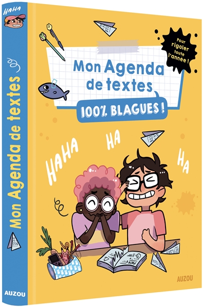 Mon agenda de texte 100 %...
