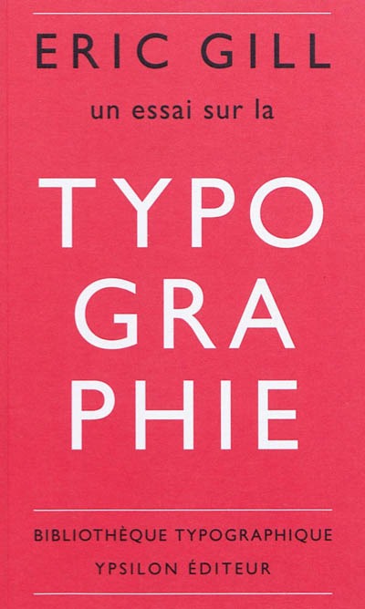 Un essai sur la typographie
