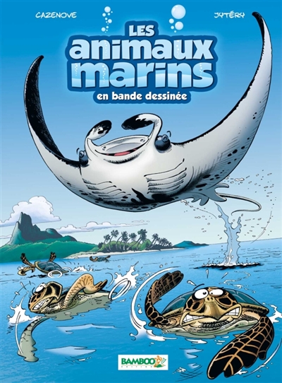 Les animaux marins en bande dessinée