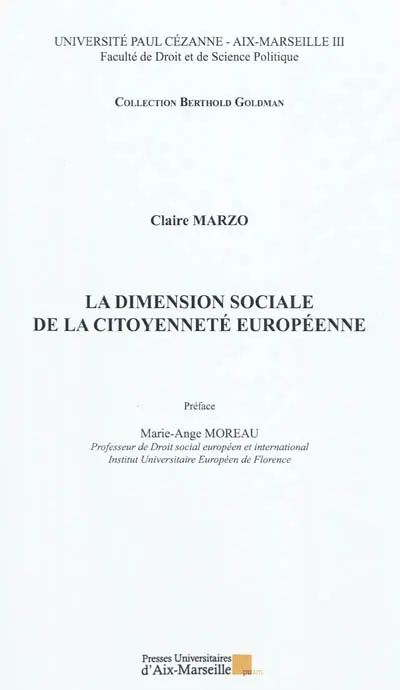 La dimension sociale de la citoyenneté européenne