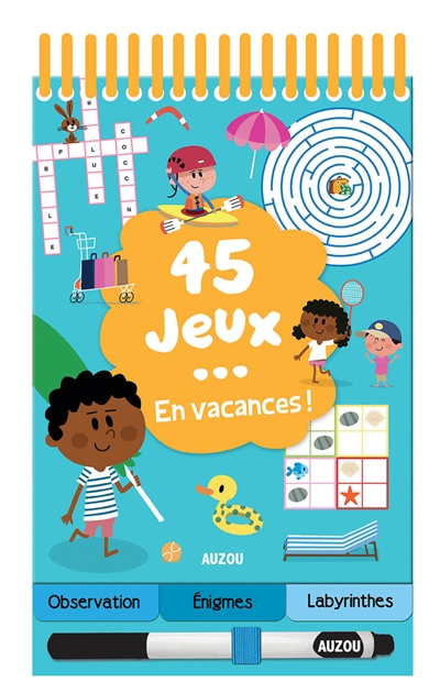 45 jeux... en vacances !