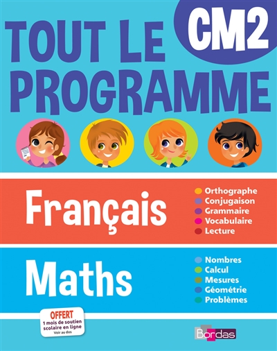 Tout le programme français-maths, CM2