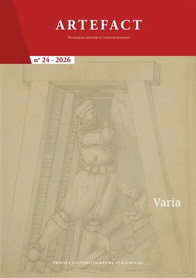Artefact, n° 24. Varia