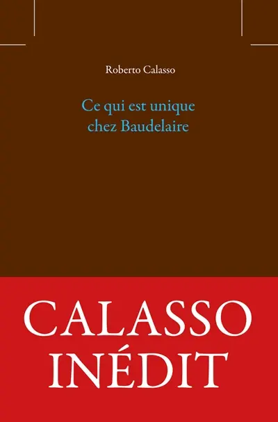 Ce qui est unique chez Baudelaire