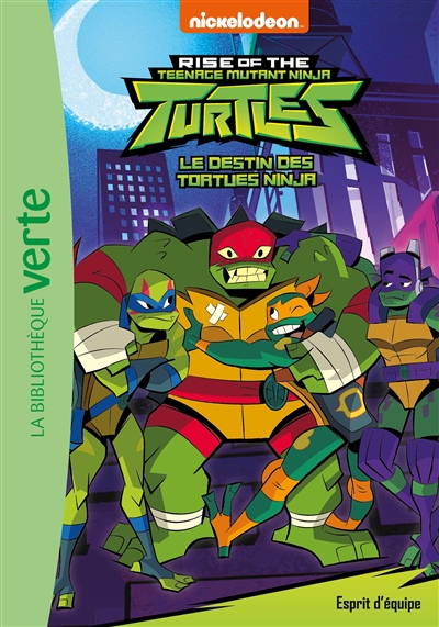 Le destin des Tortues ninja. Vol. 3. Esprit d'équipe. Rise of the teenage mutant ninja Turtles. Vol. 3. Esprit d'équipe