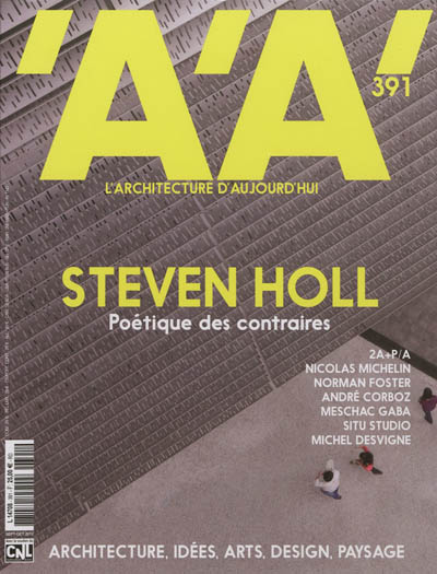 Architecture d'aujourd'hui (L'), n° 391