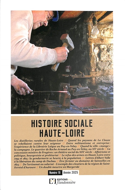 Histoire sociale Haute-Loire, n° 16