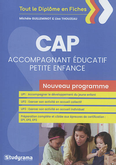 CAP accompagnant éducatif petite enfance : nouveau programme
