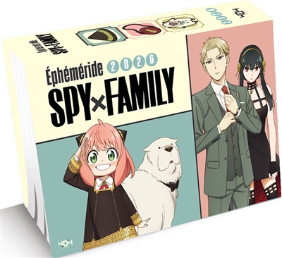 Ephéméride : Une année avec Spy x Family